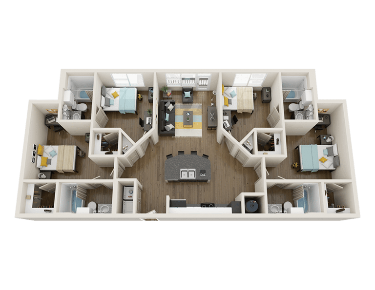 Floor Plans Signature Hartwell Village Apartments Near Clemson